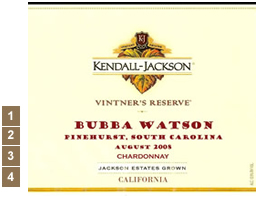 Vineyard Designs Personalized Cheese Boards Label Kendall Jackson