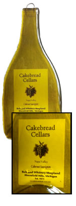 Vineyard Designs Personalized Cheese Boards Label Cakebread
