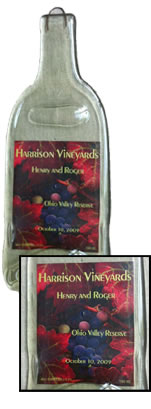 Vineyard Designs Personalized Cheese Boards Everyday Label Red Grapes