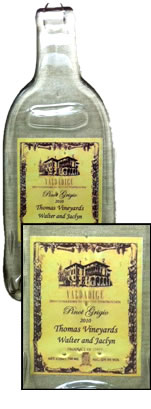 Vineyard Designs Personalized Cheese Board Everyday Label Santa Margherita
