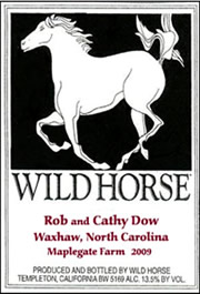 Vineyard Designs Personalized Cheese Board Everyday Label Wild Horse
