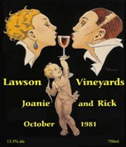 Vineyard Designs Personalized Cheese Board Fun Label Porto
